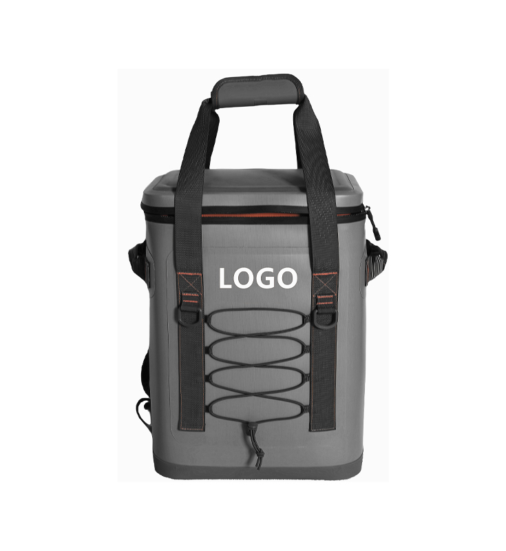 F-04 Grey IMPERVIUS Backpack TPU Portable Mollis Cooler Mos Logo