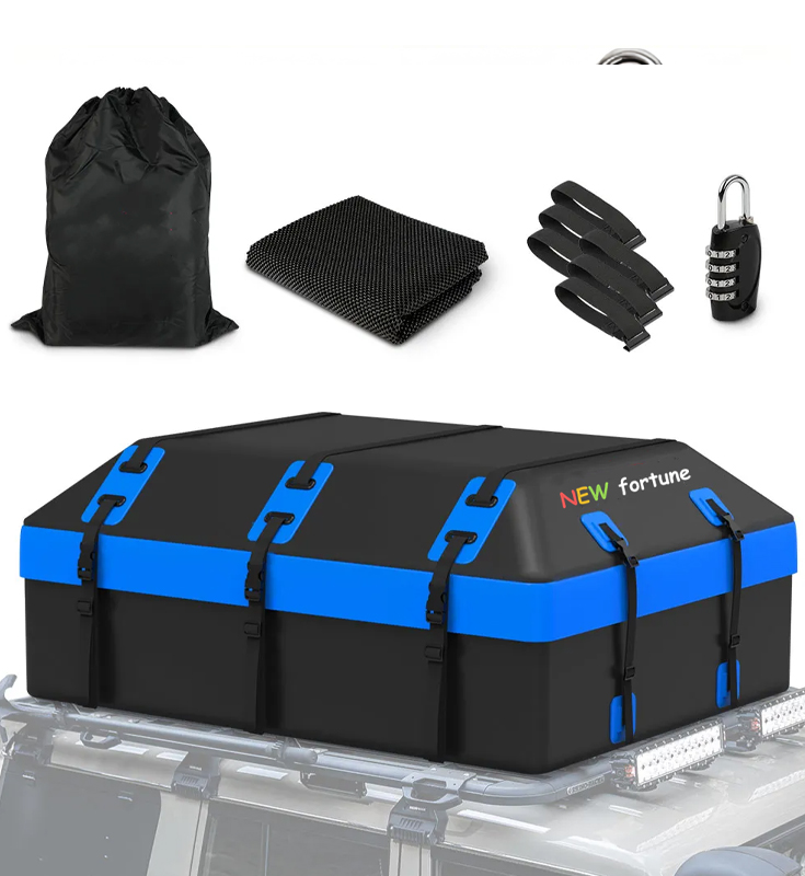 FO-29 Magnae Capacitas Universalis Durable IMPERVIUS Car Rooftop Cargo Sarcina Carrier Bag